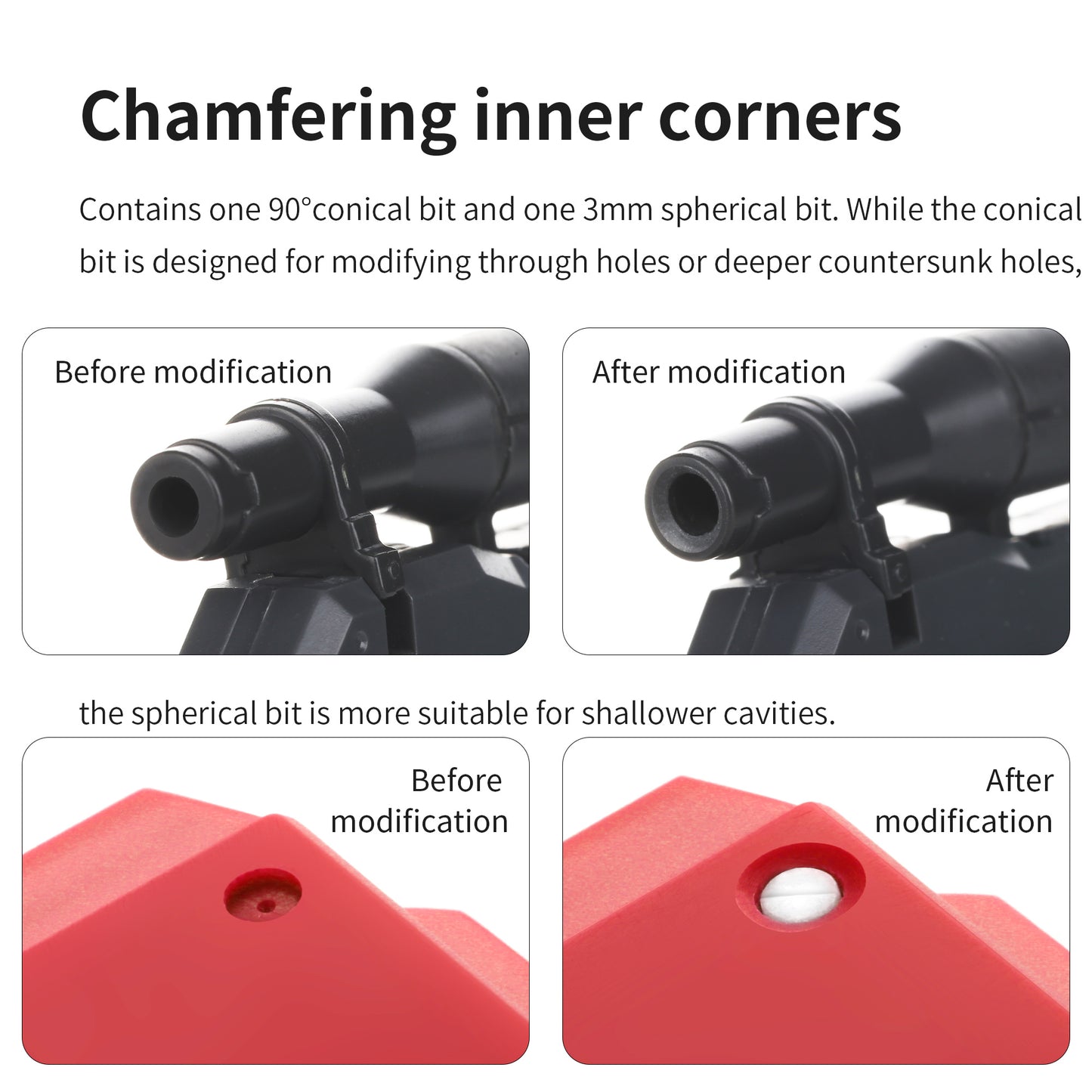 DSPIAE AT-CT “I-deal” Plastic Chamfering Tool