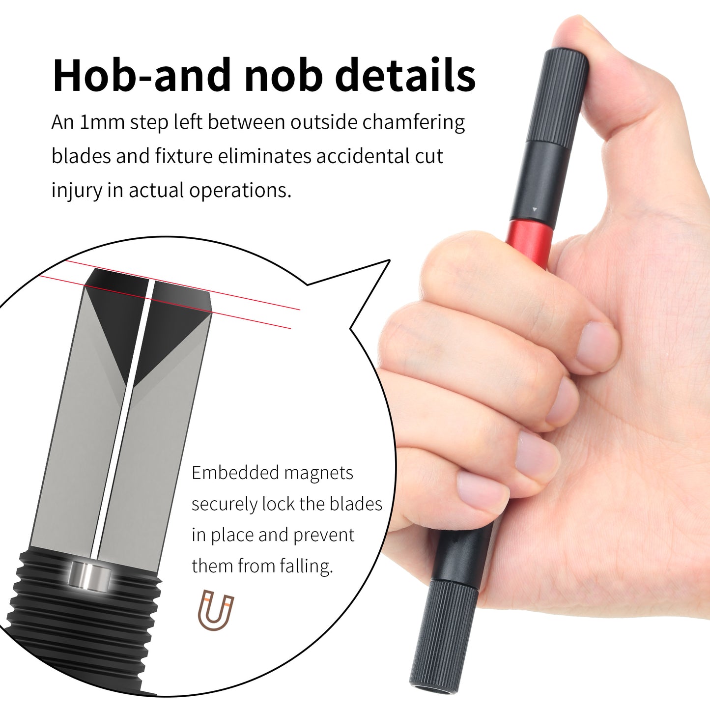 DSPIAE AT-CT “I-deal” Plastic Chamfering Tool