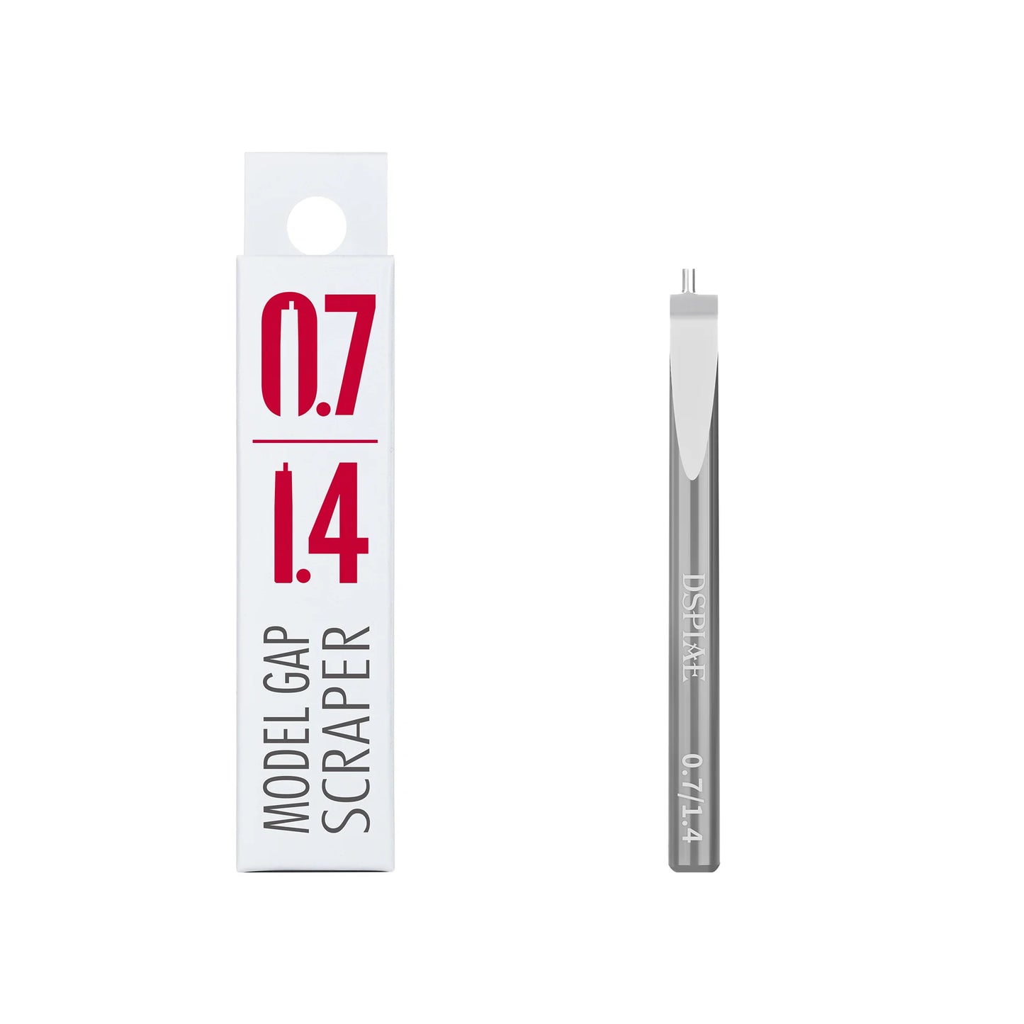 DSPIAE ZPB Straight Edge Broach Push Knife & GS Step Scraper Model Tool GK Modification Engraving Knife