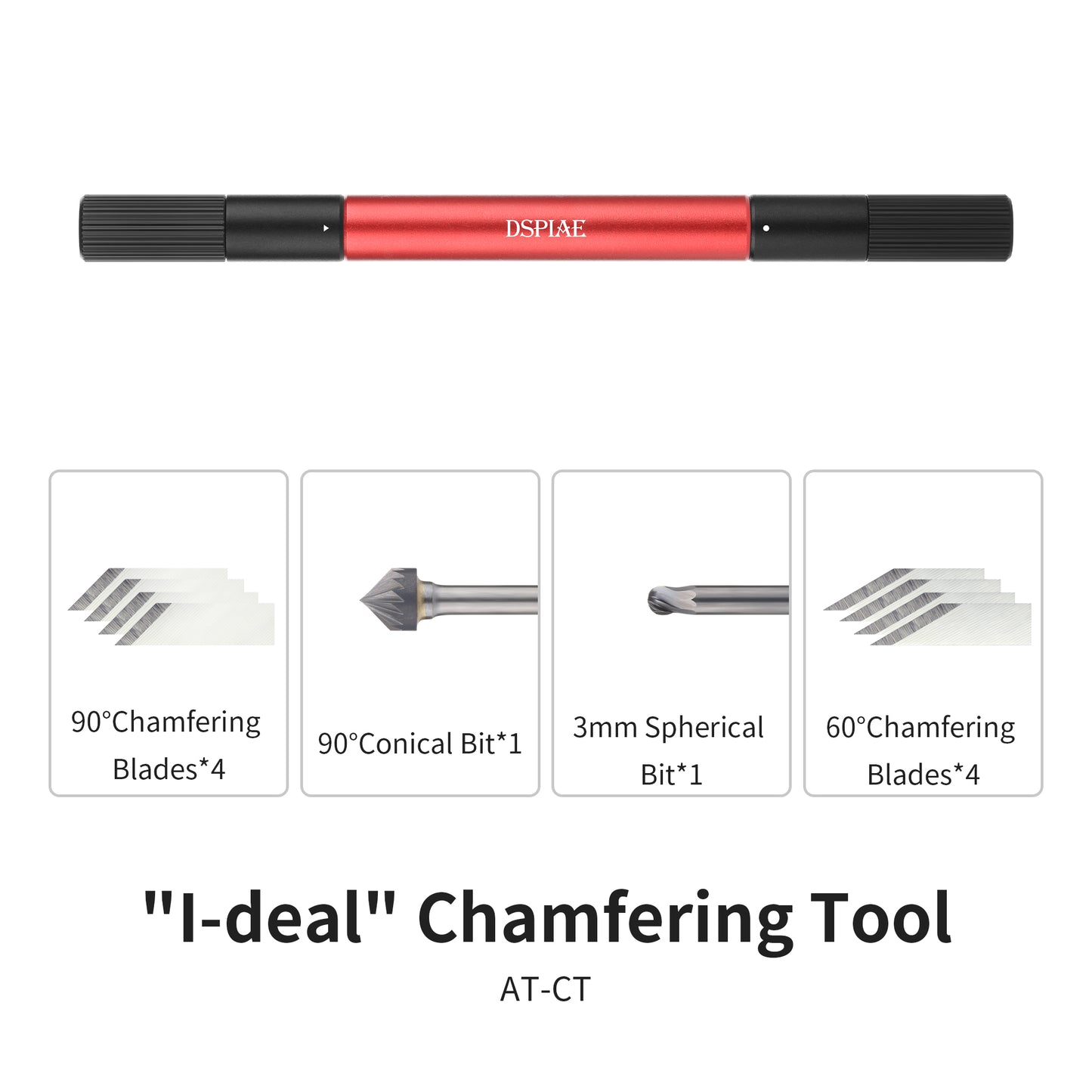DSPIAE AT-CT “I-deal” Plastic Chamfering Tool