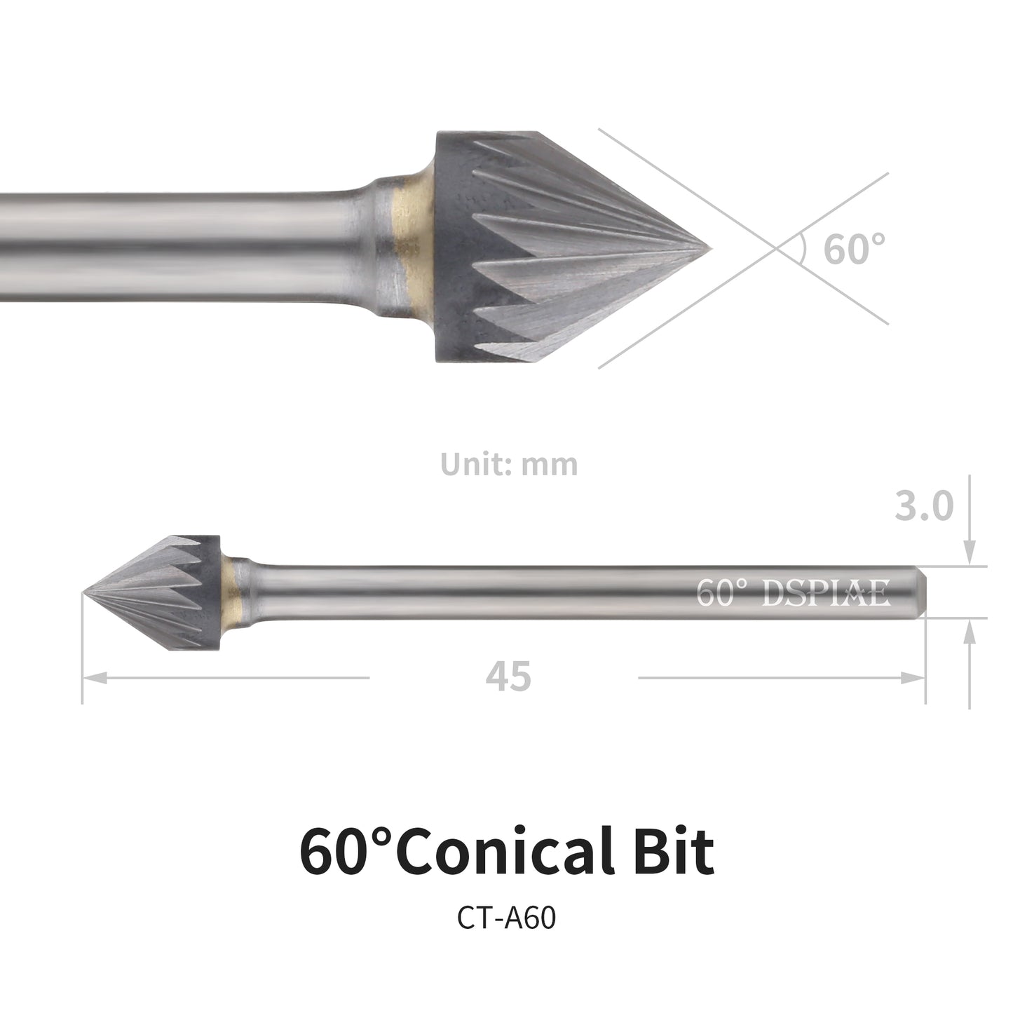 DSPIAE AT-CT “I-deal” Plastic Chamfering Tool