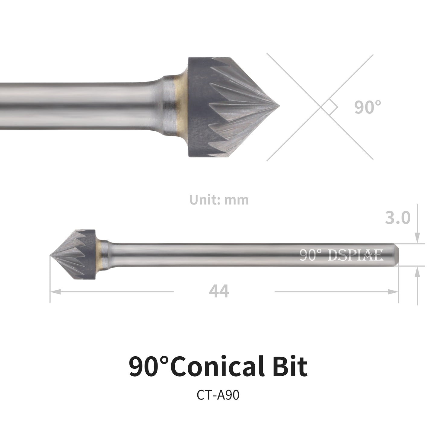DSPIAE AT-CT “I-deal” Plastic Chamfering Tool
