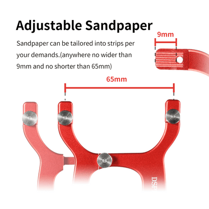 DSPIAE AT-CSS Inner Angle Surface Sander Sandpaper Holder