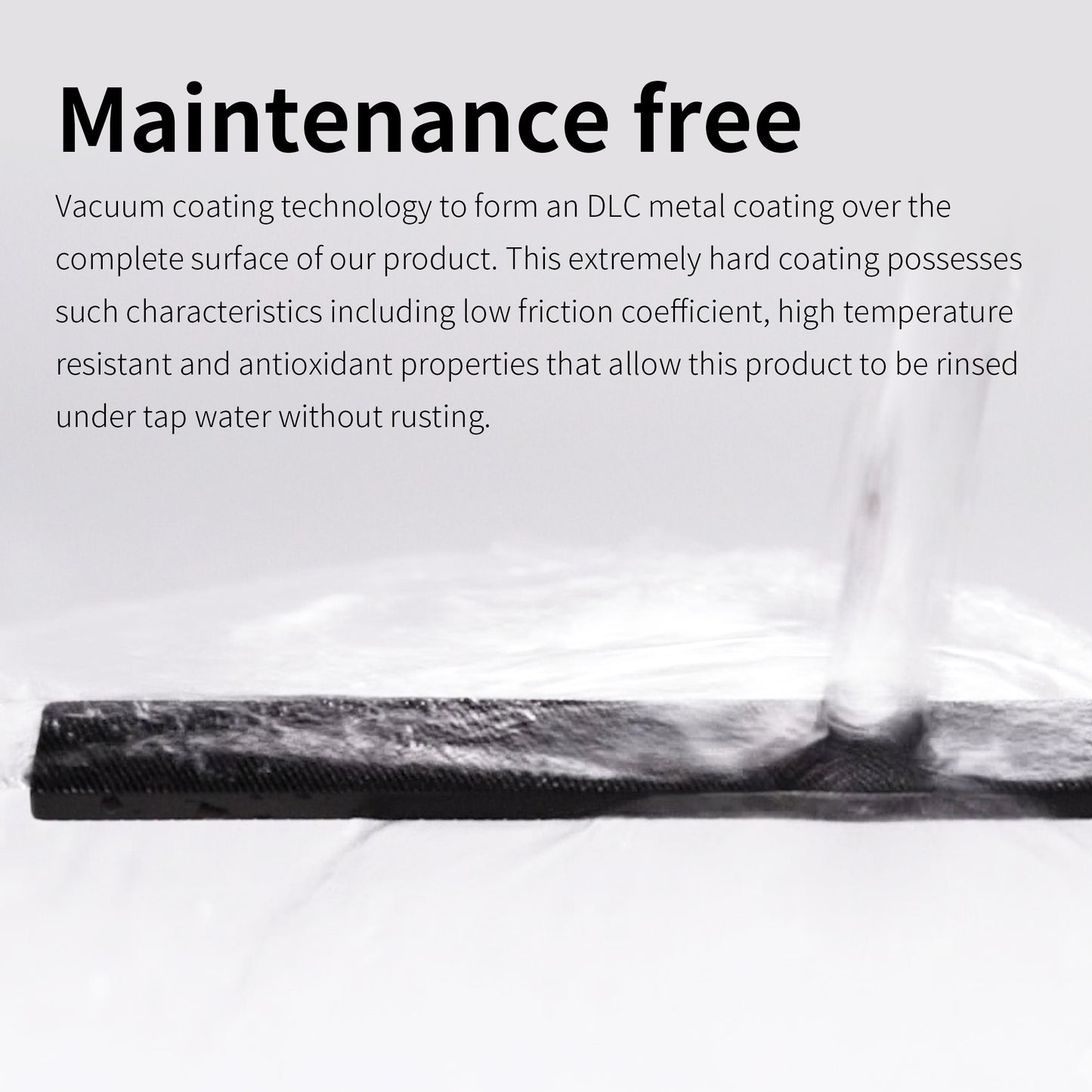 DSPIAE AT-FX DLC Coated Stainless Steel Hand File Grit#400/600/800/1200