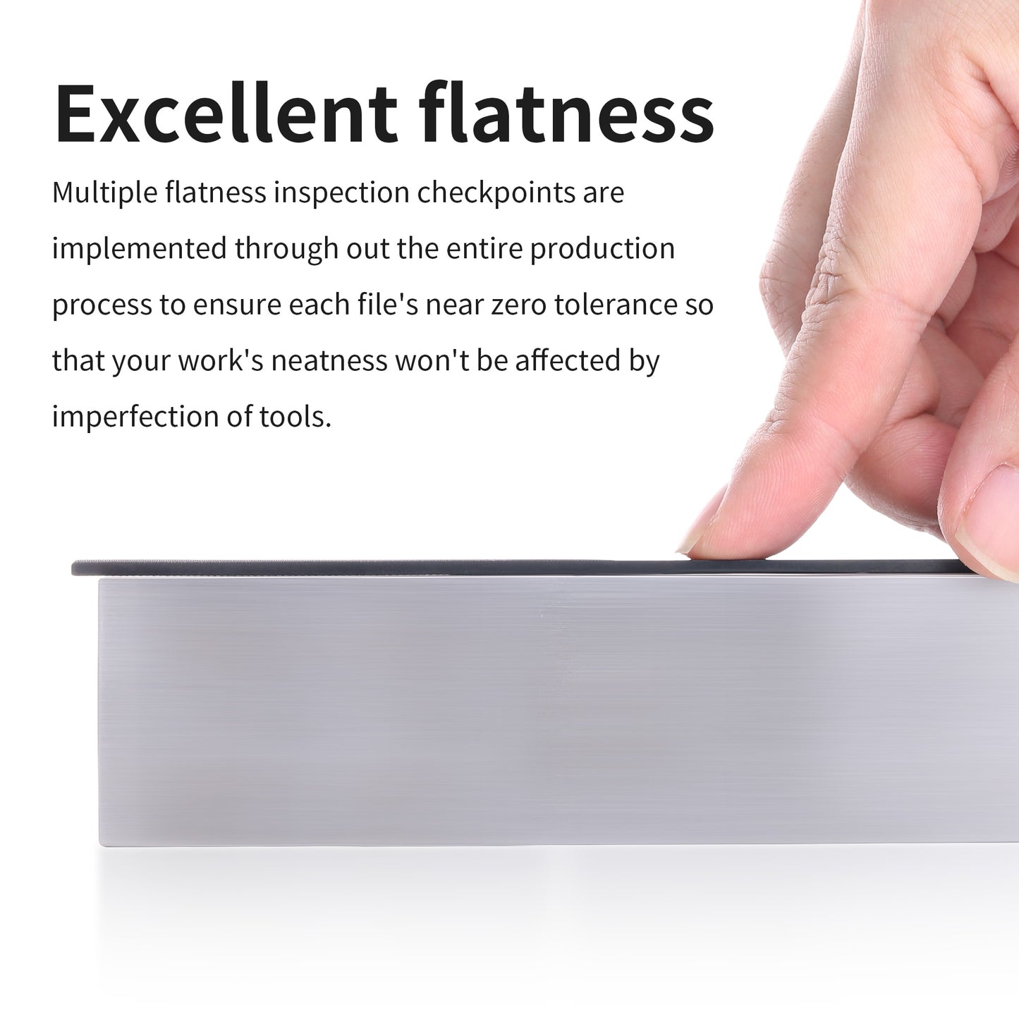 DSPIAE AT-FX DLC Coated Stainless Steel Hand File Grit#400/600/800/1200