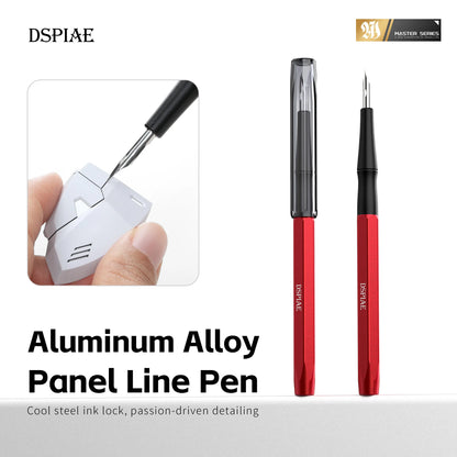 DSPIAE AT-PL PRO Panel Line Pen - Premium Alloy Gunpla Detailing Tool