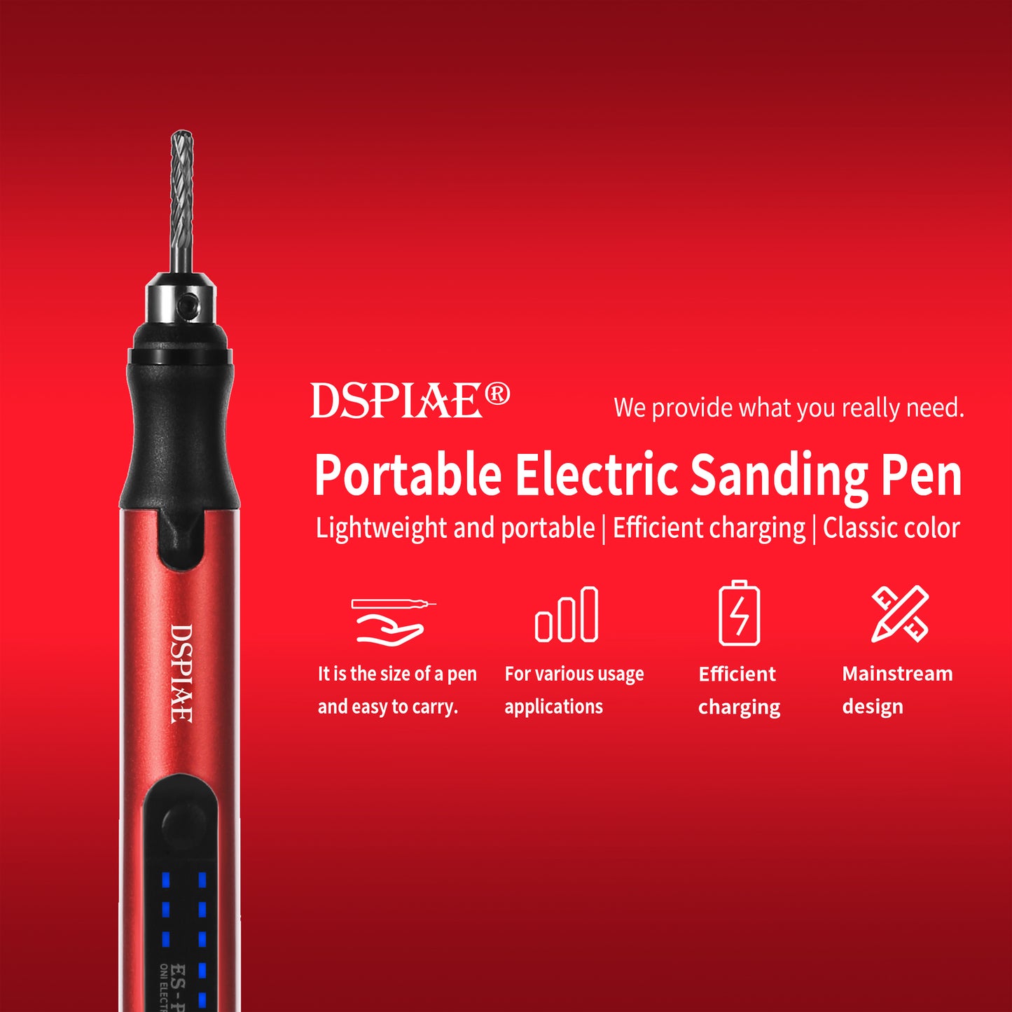 DSPIAE ES-P Portable Electric Sharpening Pen