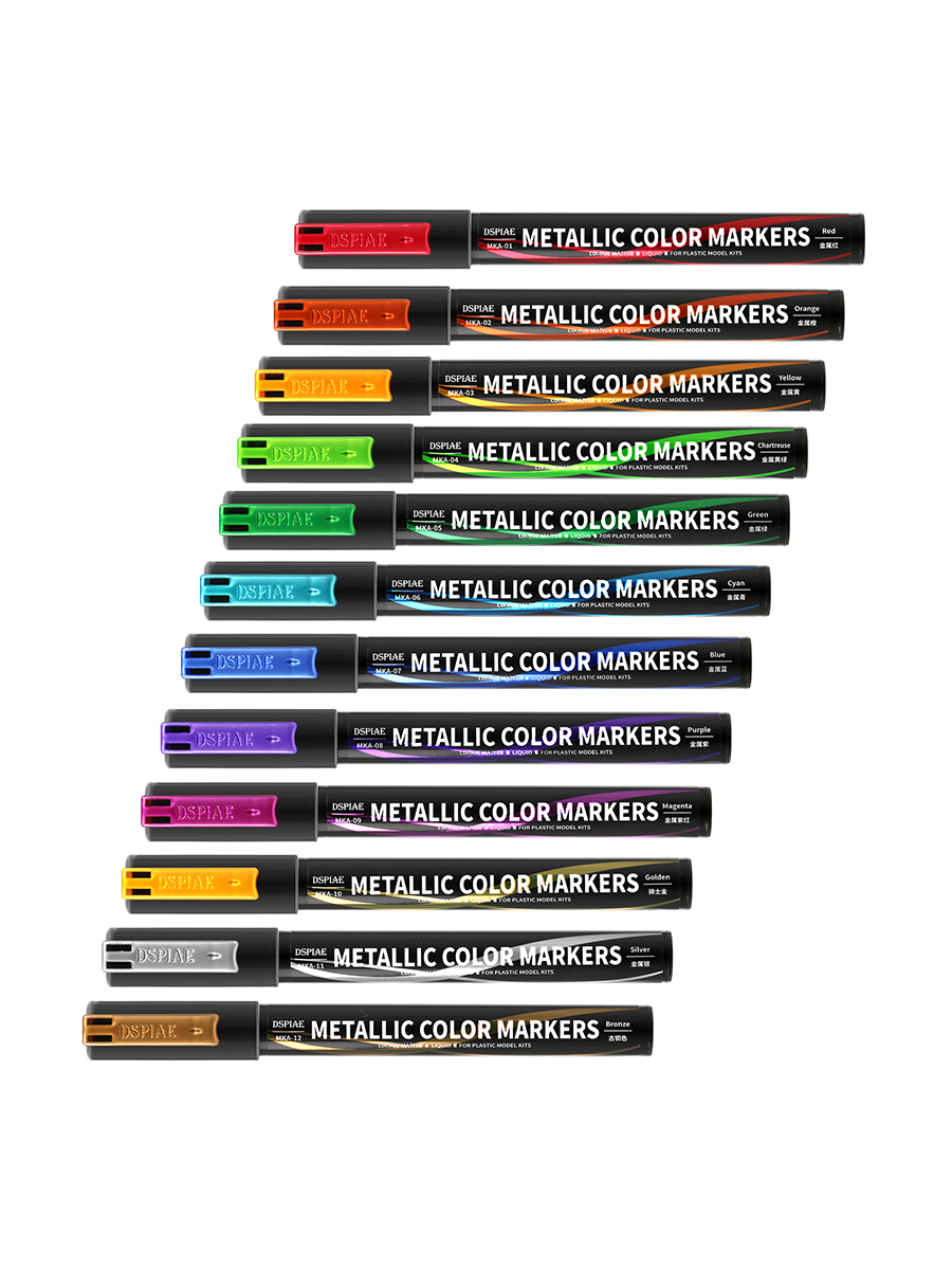 DSPIAE MKA Super Metallic Color Markers