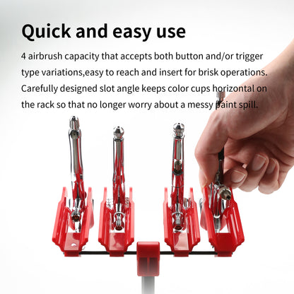 DSPIAE PT-AR 4-Slot Airbrush Rack