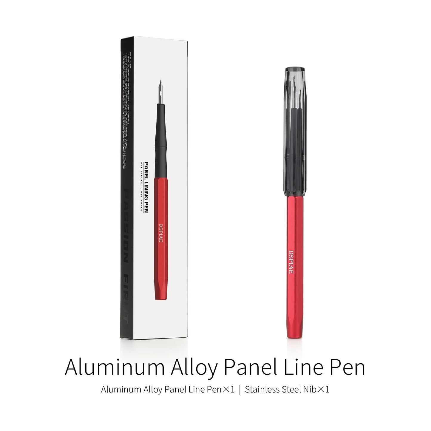 DSPIAE AT-PL PRO Panel Line Pen - Premium Alloy Gunpla Detailing Tool