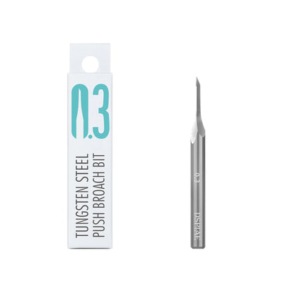 DSPIAE ZPB Straight Edge Broach Push Knife & GS Step Scraper Model Tool GK Modification Engraving Knife